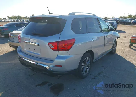 2017 Nissan Pathfinder S из США, поврежденный, VIN 5N1DR2MN7HC682051